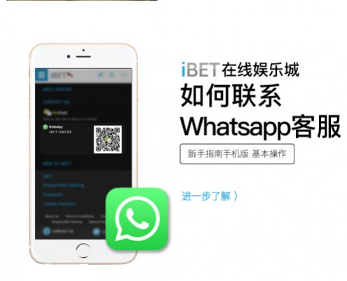iBET教您使用WhatsApp联络客服 - 手机版