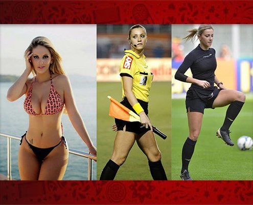 2018 世足最火辣女裁判介绍