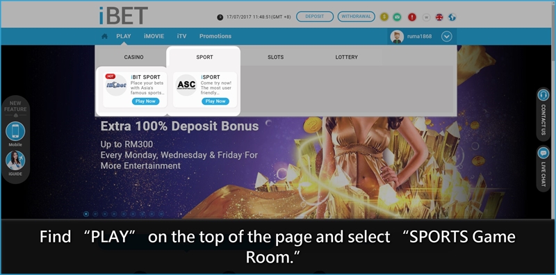 Getting i8 (iBET) Online Casino 0.35% Sports Rebate Tutorial Getting iBET Online Casino 0.35% Sports Rebate Tutorial