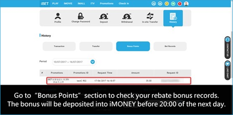 Getting i8 (iBET) Online Casino 0.35% Sports Rebate Tutorial Getting iBET Online Casino 0.35% Sports Rebate Tutorial