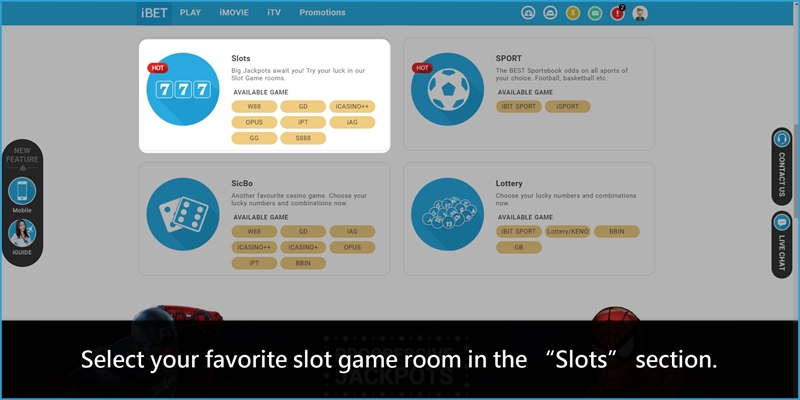 Guide you Getting i8 (iBET) Online Casino Slots 1% Rebate Guide you Getting iBET Online Casino Slots 1% Rebate