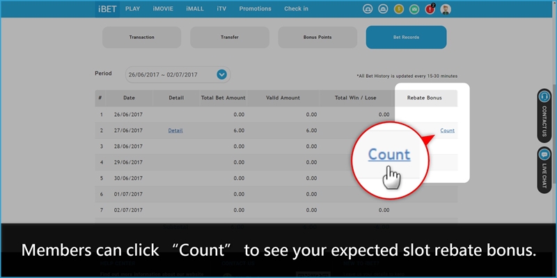 Guide you Getting i8 (iBET) Online Casino Slots 1% Rebate Guide you Getting iBET Online Casino Slots 1% Rebate