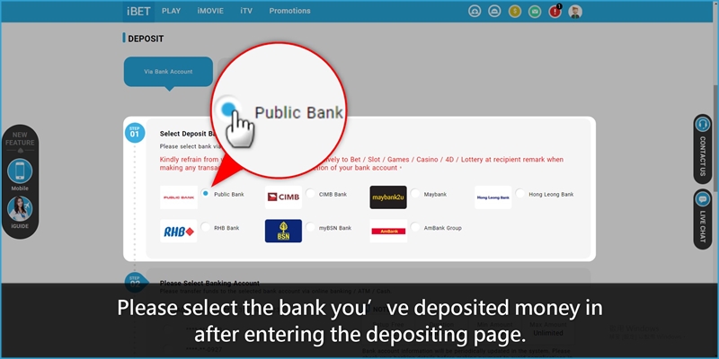 i8 (iBET) Guides You How To Getting 5% Daily Deposit Bonus iBET Guides You How To Getting 5% Daily Deposit Bonus