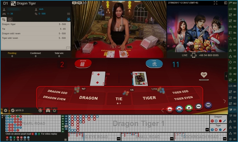 Online Gambling Dragon Tiger Odds Online Gambling Dragon Tiger Odds