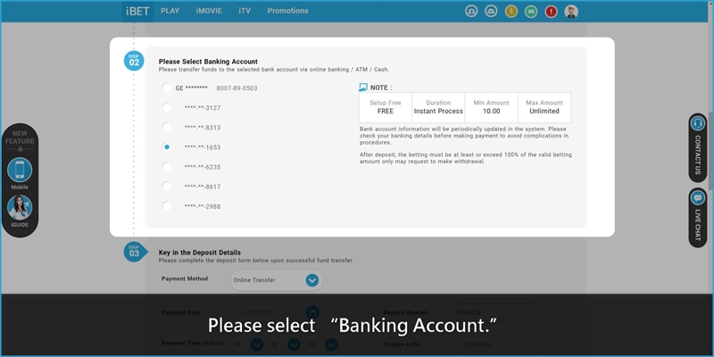 i8 (iBET) Online Casino Guides You To Get 100% Welcome Bonus iBET Online Casino Guides You To Get 100% Welcome Bonus