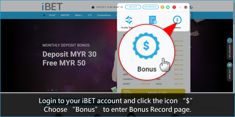 i8 (iBET) Tutorial - Getting Your Birthday Bonus Promotion -Bonus iBET Tutorial - Getting Your Birthday Bonus Promotion -Bonus