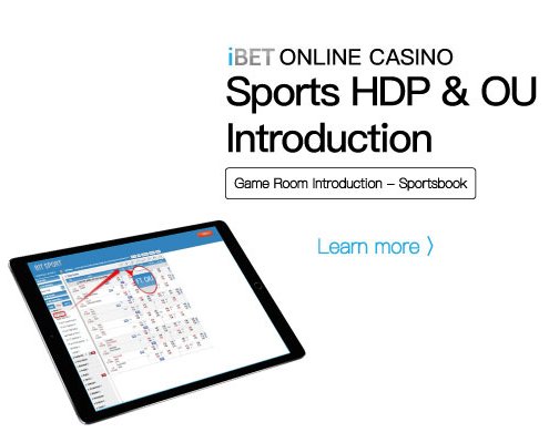 iBET-Online-Casino-Sports-HDP-OU-Introduction