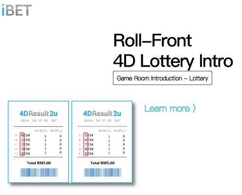 iBET 4D Lottery - Permutation 4D Roll-Front-01