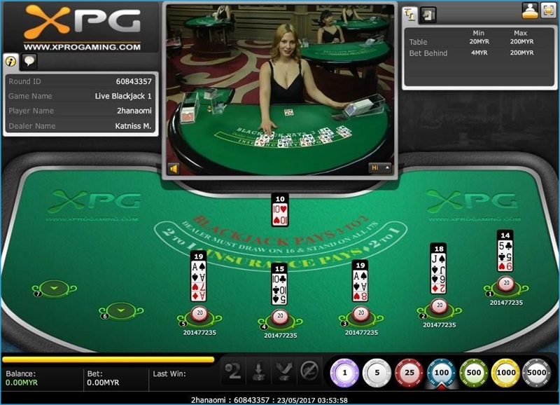 iBET Online Casino－iCASINO++(XPG) Live Casino Intro-blackjack