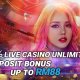 iBET Online Casino 5% Unlimited Live Casino Deposit Bonus