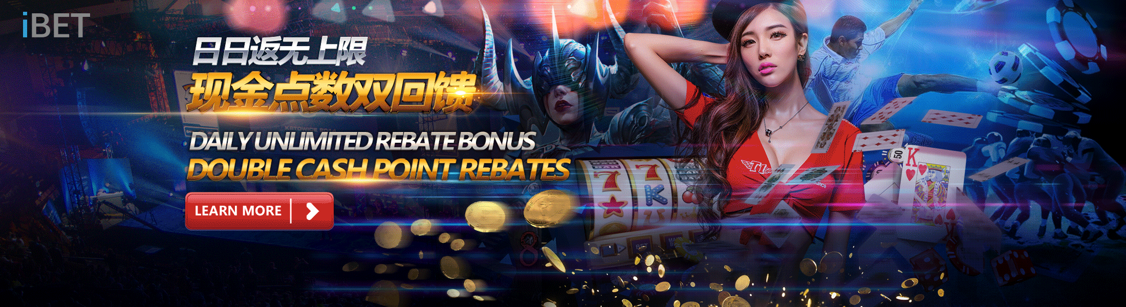 i8 (iBET) Online Casino - Daily Unlimited Rebate Bonus , Double Cash Point Rebates-01 iBET Online Casino - Daily Unlimited Rebate Bonus , Double Cash Point Rebates-01