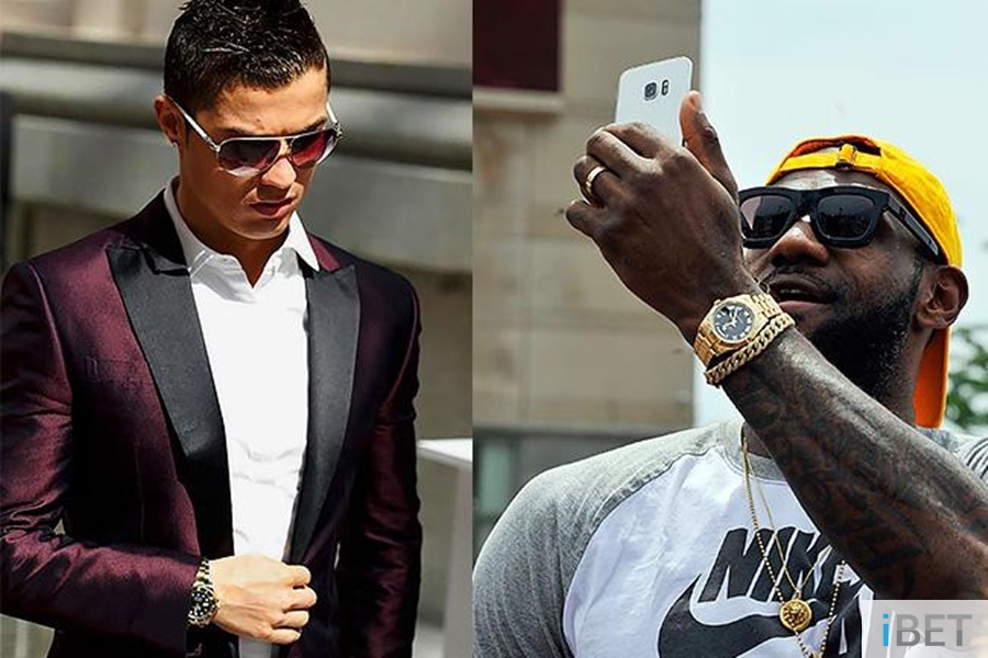 iBET gives you The love of the 100 highest-paid athletes – Rolex