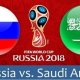 2018 World Cup Russia vs Saudi Arabia Prediction