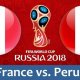 2018 World Cup Second Group C Match FRANCE VS PERU Prediction