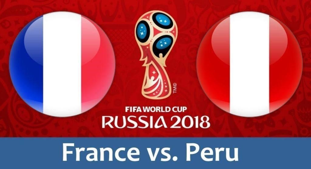 2018 World Cup Second Group C Match FRANCE VS PERU Prediction