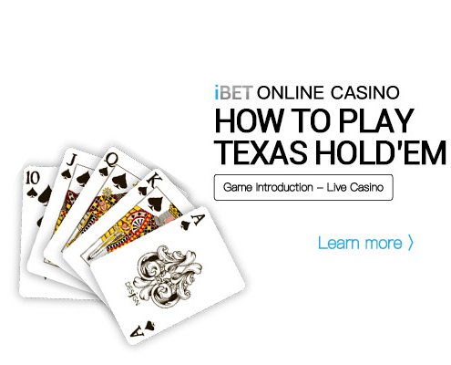 iBET-Online-Casino-How-to-Play-Texas-hold'em