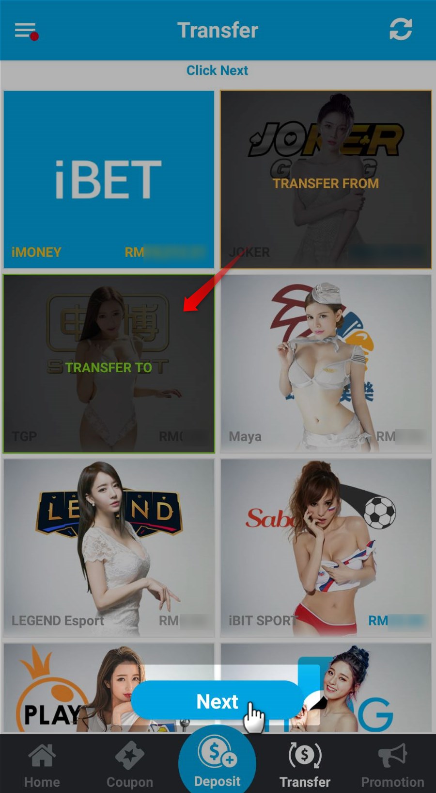 5 Simple Steps to Complete iBET GO Game Room Online Transfer-3