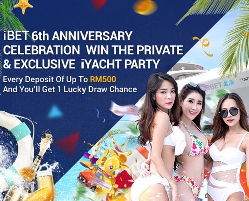iBET 6th Anniversary Celebration Win The Private & Exclusive iYACHT PARTY-2
