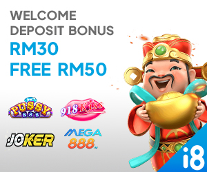 Free RM50 For First Deposit of RM30 Only