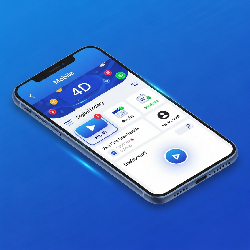 Illustrates the user-friendly design and comprehensive features of the iBET Magnum 4D mobile application, emphasizing its convenience and secure access.