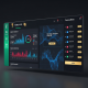 A high-tech digital sports betting interface showing World Cup football statistics, dynamic odds, and analytical charts, representing strategic preparation for major tournaments.
