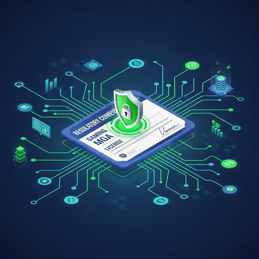 Menggambarkan kepentingan asas lesen permainan yang sah, pematuhan peraturan, dan keselamatan data yang kukuh dalam membina reputasi kasino.