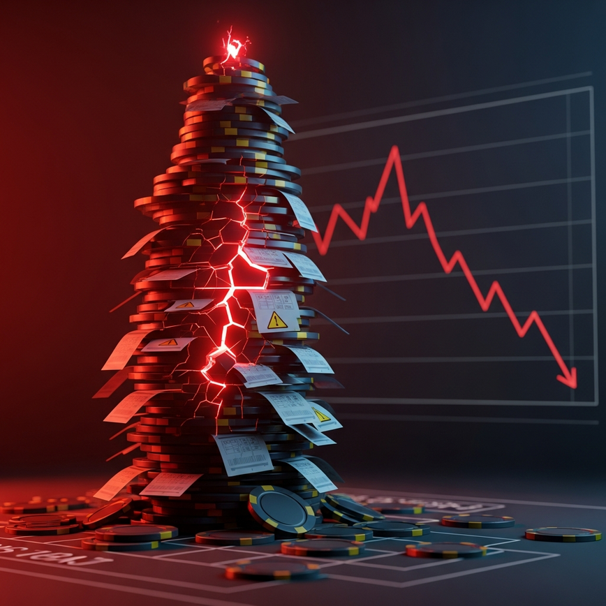 形象地展示了与马丁格尔及其他累进投注系统相关的内在危险和快速的资金消耗。