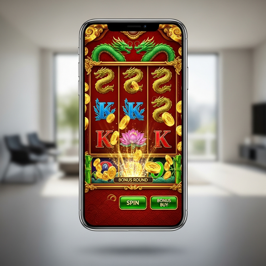 突显移动游戏在马来西亚的主导地位以及带有红利购买功能的亚洲主题老虎机的受欢迎程度。