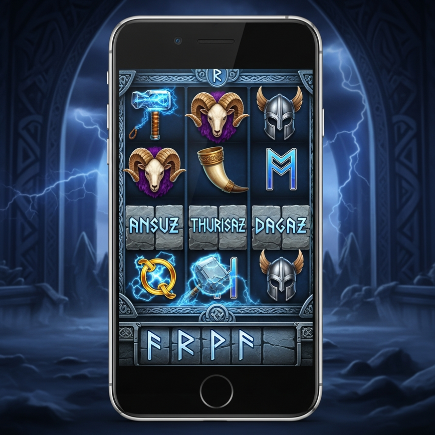 To demonstrate the 'Modern Accessibility for Classic Games' section, showing a classic slot game optimized for mobile devices.