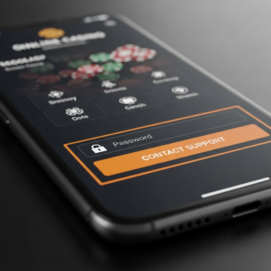 Illustrates the immediate actions a user should take, such as changing a password or contacting support, on a mobile device.