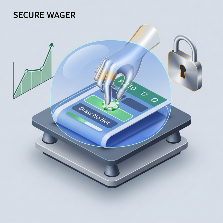 在平局退款的背景下，形象化责任博彩原则，强调控制和资金管理。