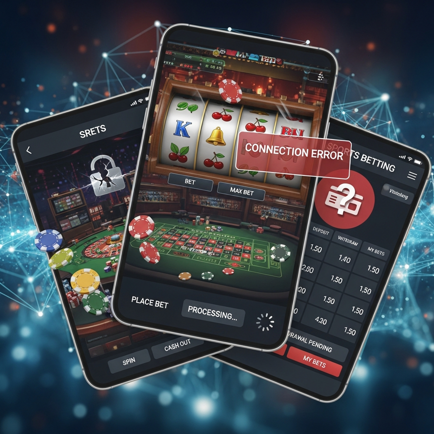 通过视觉化呈现管理多个独立在线博彩账户的复杂性和安全漏洞，说明“账户分散的隐藏成本”和“财务风险倍增”的问题。