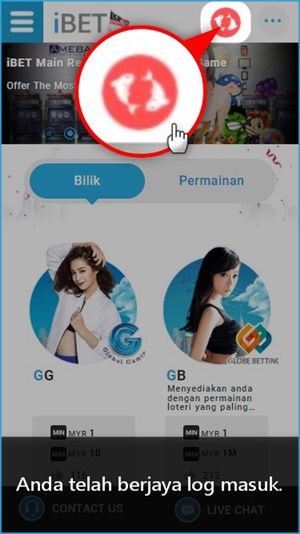 iBET Panduan Permulaan – Bagaimana Buat Deposit Melalui Telefon Bimbit