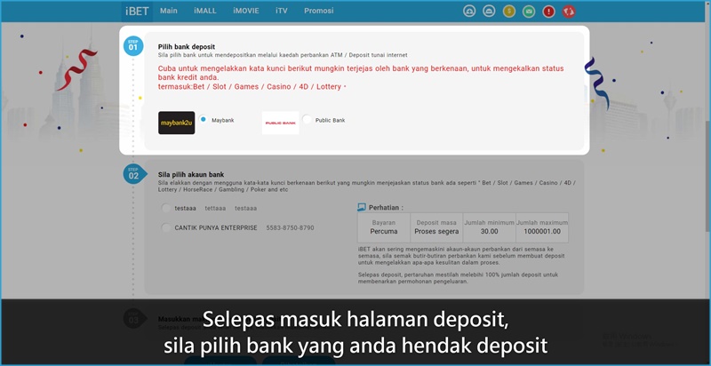 iBET Panduan Promosi – Bagaimana Mendapat 100% Bonus Sambutan