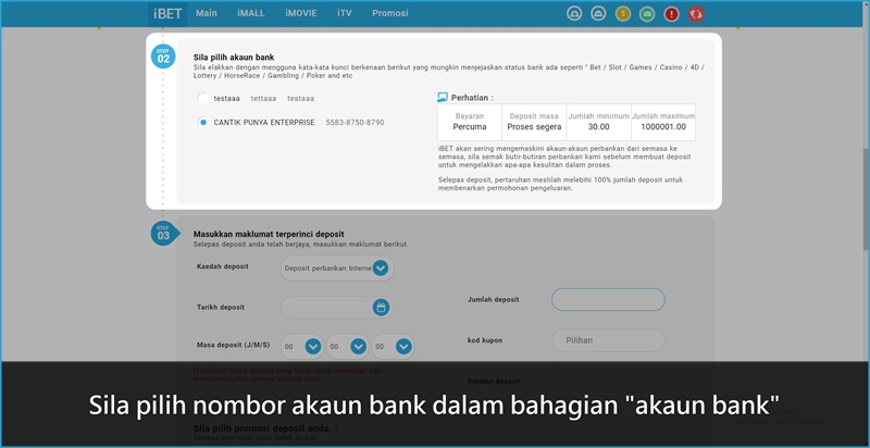 iBET Panduan Promosi – Bagaimana Mendapat 100% Bonus Sambutan