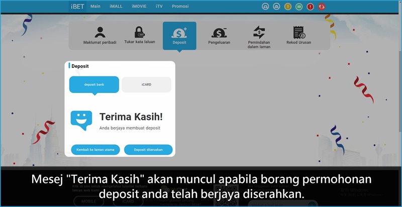 iBET Panduan Promosi – Bagaimana Mendapat 100% Bonus Sambutan