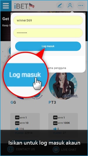 iBET Panduan Permulaan – Bagaimana Buat Pengeluaran Melalui Telefon Bimbit