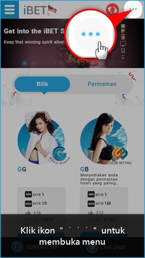 iBET Panduan Permulaan – Bagaimana Buat Pengeluaran Melalui Telefon Bimbit