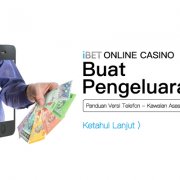 iBET Panduan Permulaan – Bagaimana Buat Pengeluaran Melalui Telefon Bimbit
