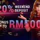 iBET Tutorial Promosi – 20% Bonus Deposit Weekend
