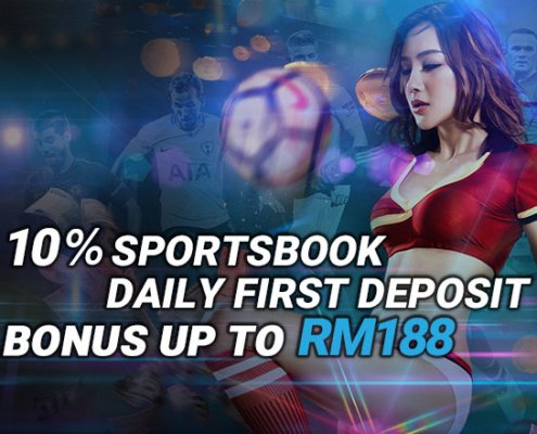 iBET 10% Sportsbook Daily Deposit Bonus Up To RM 188