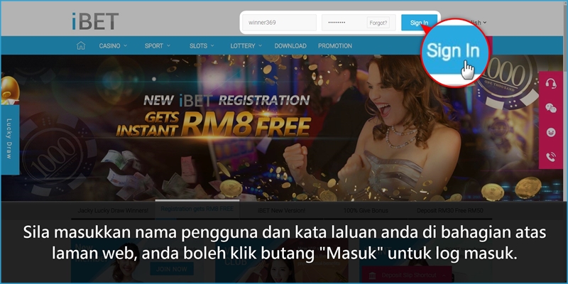 Panduan Pemula iBET -Ajaran Log masuk