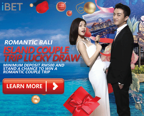iBET Online Casino Romantic Bali Island Couple Trip Lucky Draw