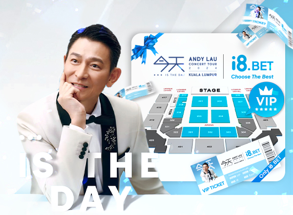 iBET Members Exclusive Privilege to Win VIP Tickets for Andy Lau’s Concert Tour 2024 in Kuala Lumpur!