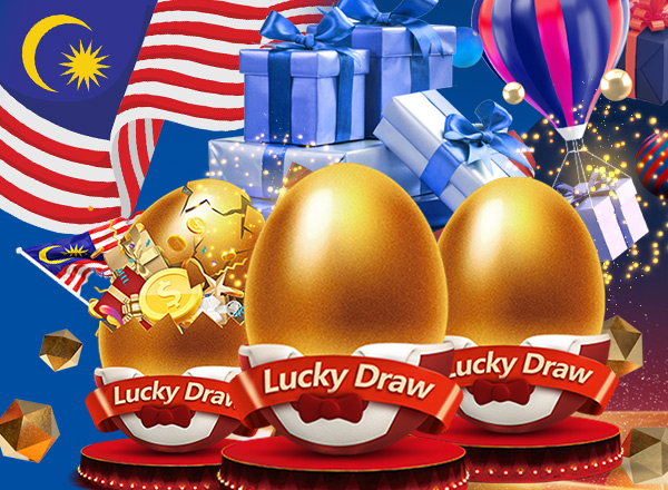 Gather Your Luck, Unite Your Spirit, Join The Merdeka Lucky Draw