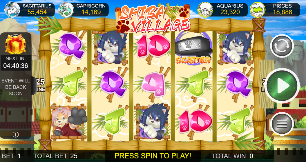 Game Intact-Shiba Village Game Intact-Shiba Village